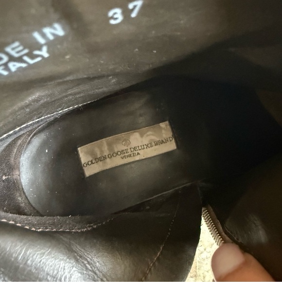 Golden Goose Young Suede Cowboy Boots Size EU37/US 6.5 - Picture 6 of 9